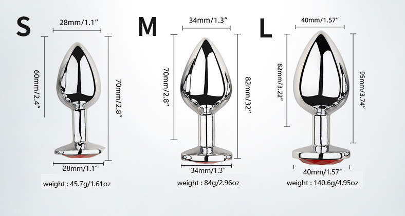 Silver Metal Anal Set (3 Sizes) - Image 7