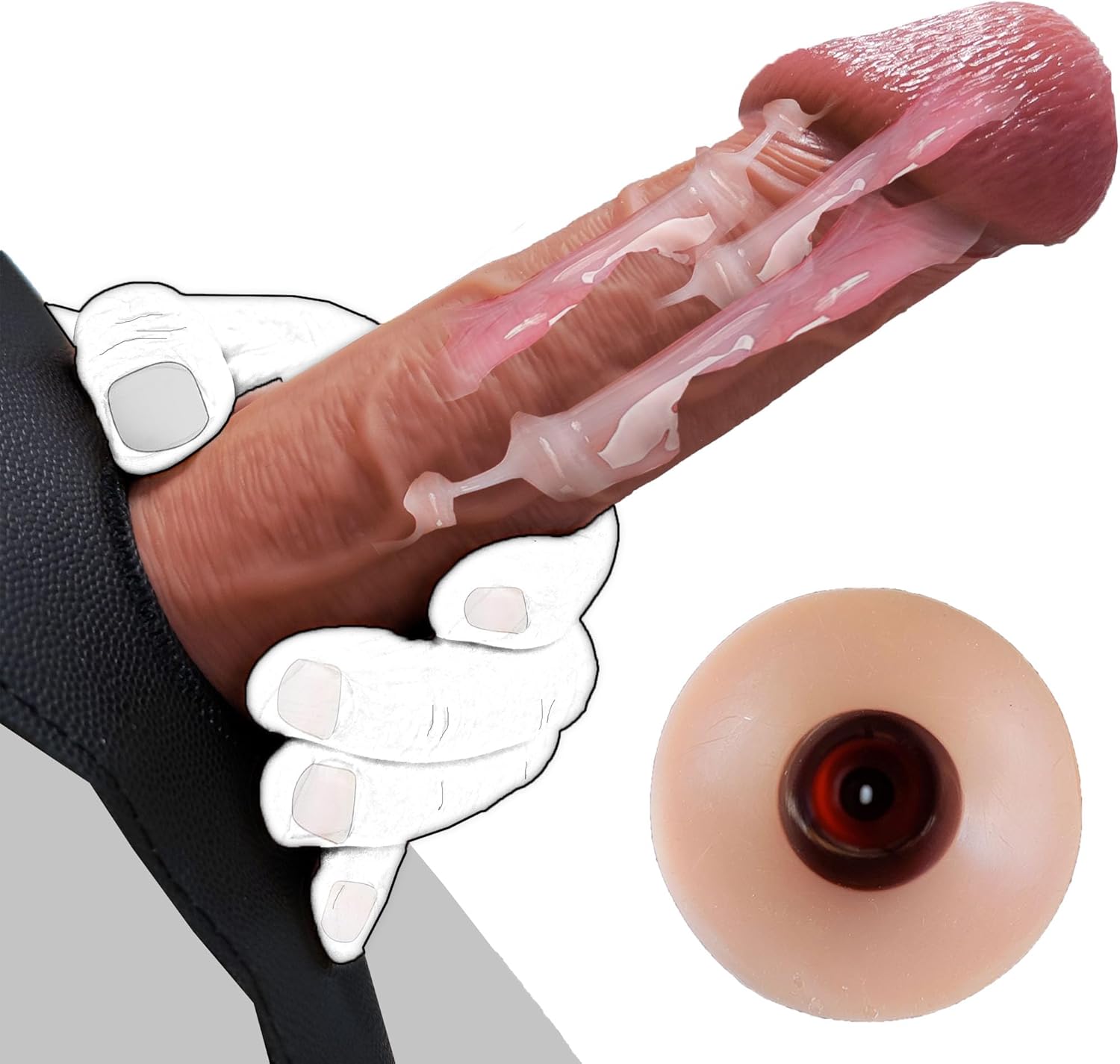 Black Hollow Wear Pants (Unisex)