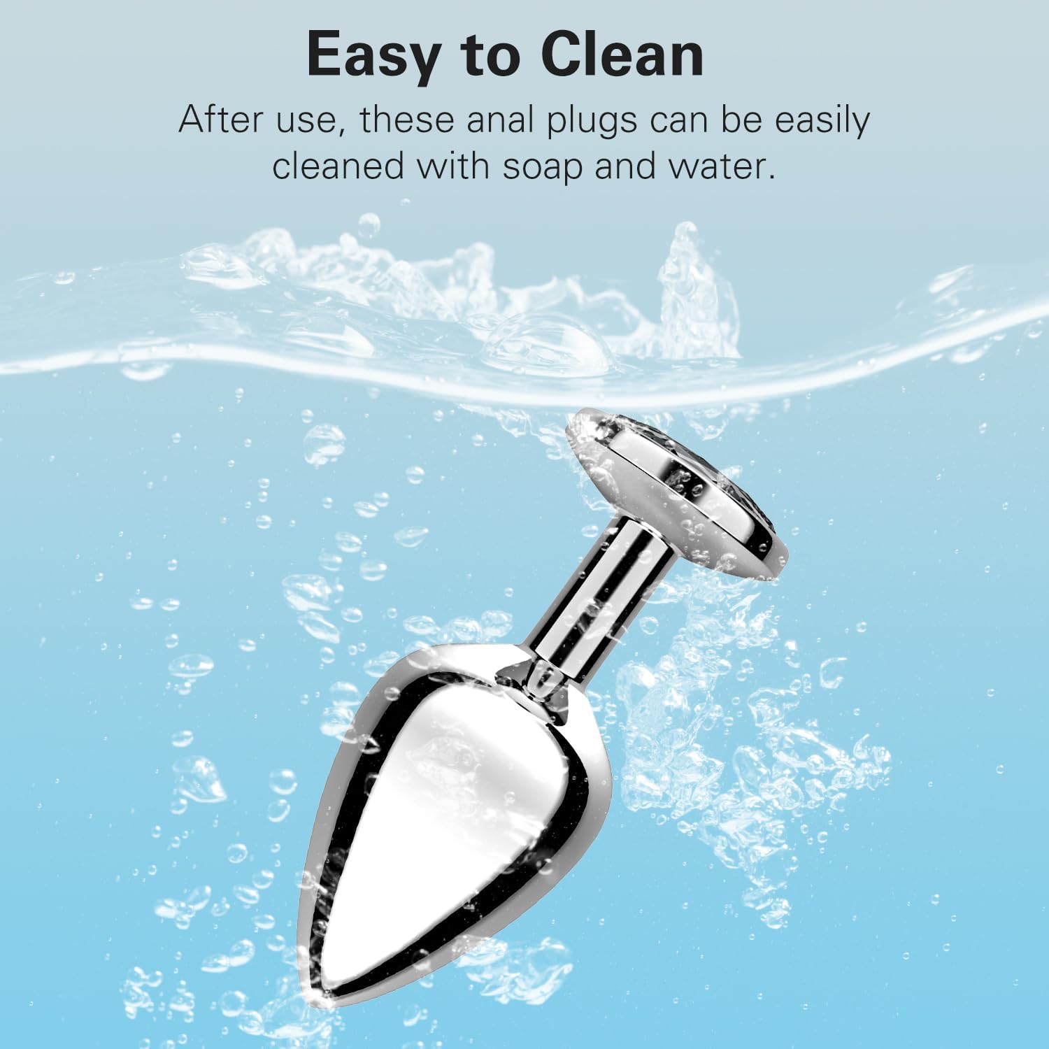 Silver Metal Anal Set (3 Sizes) - Image 2