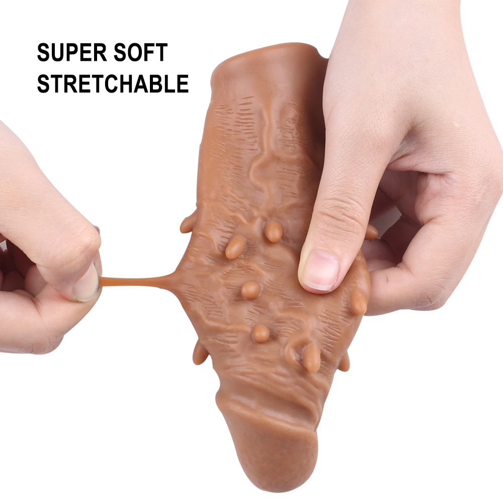 Brown Thick Dildo - 6.3"x1.4" - Image 12