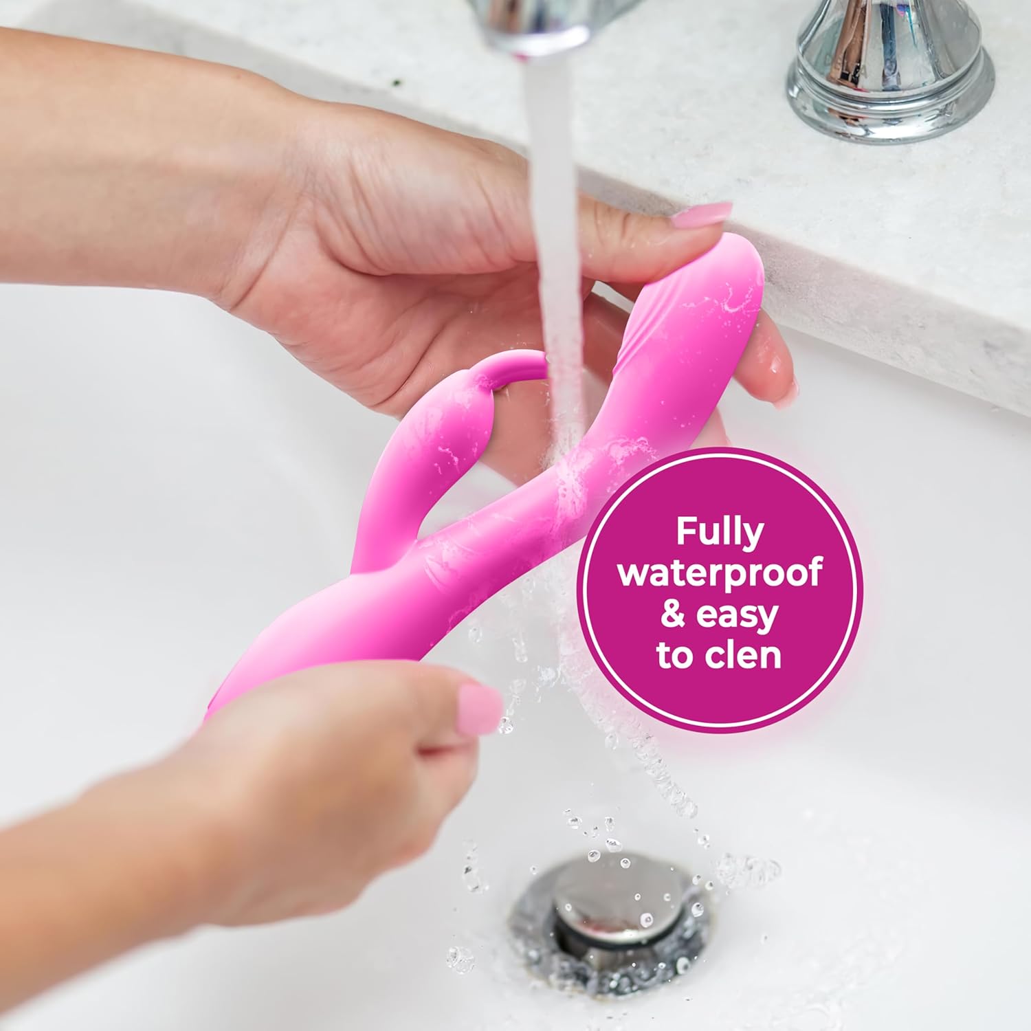 Pink Rabbit Wand - 7.3"x0.8" - Image 6